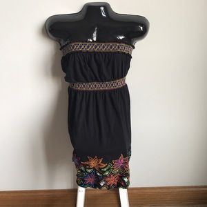 Strapless dress sz L